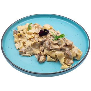 Paste de casă cu hribi de pădure și smântână