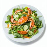 Ensalada Con Cangrejos