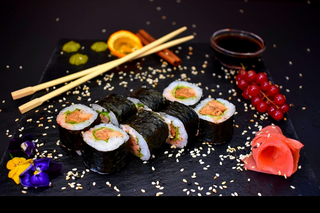Spicy Maki Somon Teriyaki