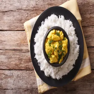 Arroz filete de Pollo Korma