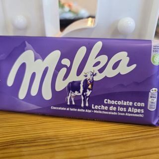 Barra Milka Chocolate ao Leite
