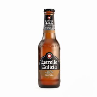 Cerveza Estrella Galicia 0.0 Tostada (250 Ml.)