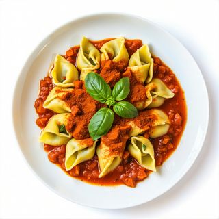 Pasta Rellena De Calabaza