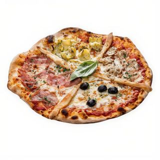 Pizza De 4 Stagioni (Familiar)