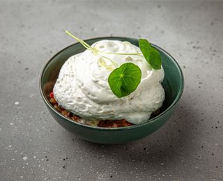 Vînăta cu tomate și gorgonzolla