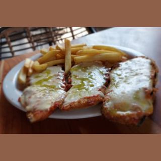 Escalopa Milanesa Berenjena