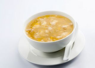 20. Zuppa di mais con pollo