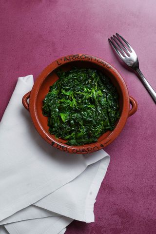 Spinaci Aglio Olio e Peperoncino