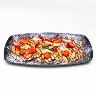 Nutella, fragole e banana