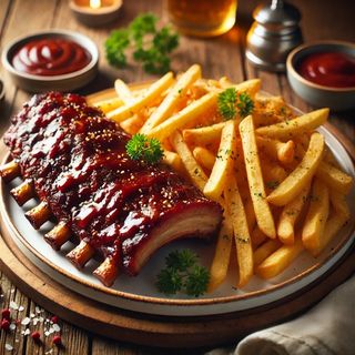 REBARCA U BBQ UMAKU S POMFRITOM