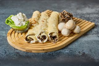 Palačinke sa pečurkama - porcija