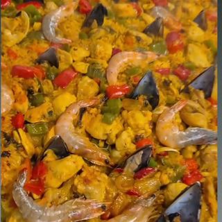 Ración de paella