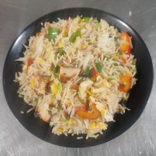 Arroz Frito Con Gambas