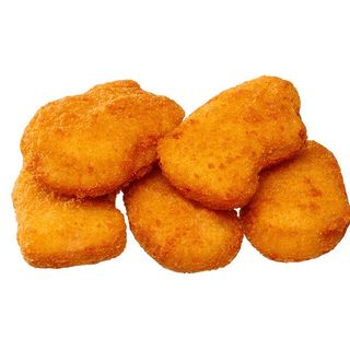 NUGGETS 4 PCS WITH  BBQ SAUCE