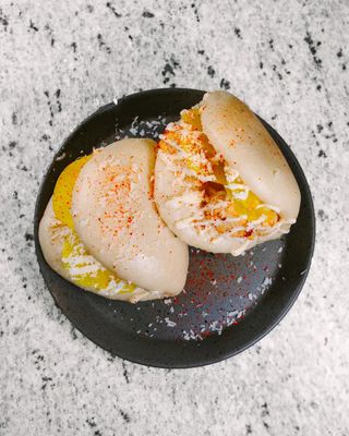Bao z marynowanym tofu