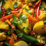 Verduras Mixtas Al Curry