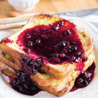 Pâine în ou cu dulceață