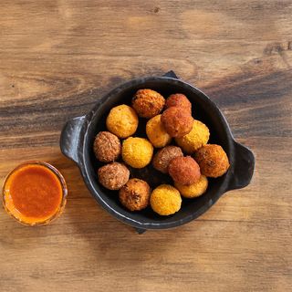Polpettine fritte miste