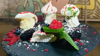 Bosco vegano d'estate