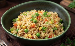 Arroz con verdura schezwen