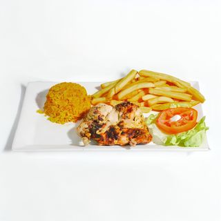 Coquelet mariné à la moutarde et citron