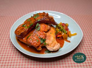 Cotlet porc tiganesc..