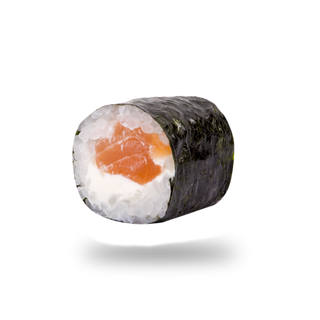 HOSOMAKI Z RYBAMI ŁOSOŚ Z SERKIEM 6szt