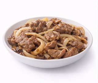 ternera con cebolla