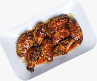 Крылышки в кисло сладком соусе