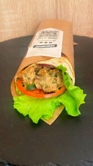 Wrap WISH + 1 portie de cartofi