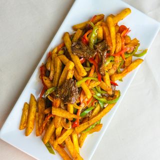 Фри с мясом 