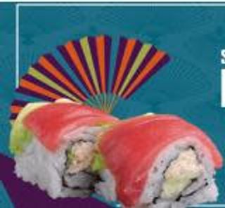 110. Rainbow Spicy Crab And Tuna