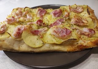 Patate e pancetta