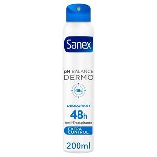 Desodorante En Spray Dermo Extra Control Sanex 200 Ml.