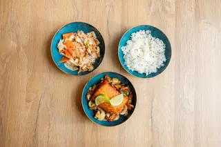 Teriyaki łosoś