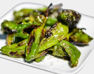 Ración de pimientos de Padrón