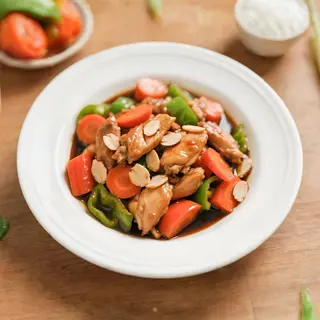 Pollo Con Almendras