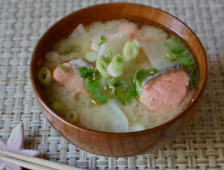 Salmon Miso Soup