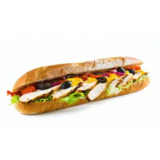 bocadillo de pinchos de pollo