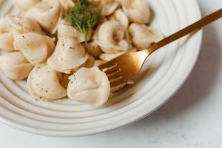 Tortellini salsa roquefort