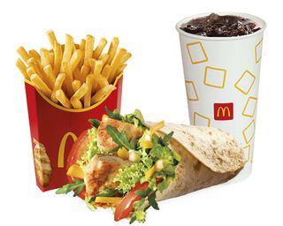 Wrap Grilled Chicken obrok