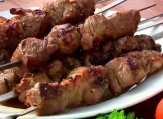 Говяжий шашлык (0,7 порция)