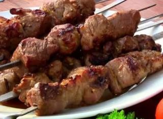 Говяжий шашлык (0,7 порция)