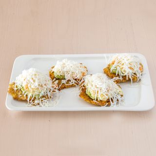 Patacones caribeños Rellenos (4 Uds.)