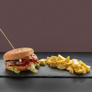 Menú Hamburguesa Clásica