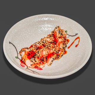 207. Salmone tataki 4 pezzi