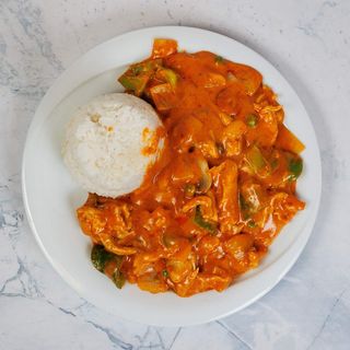 Thai curry piletina
