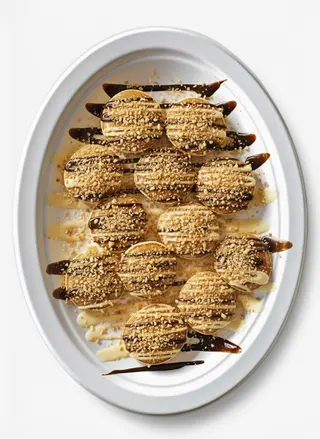 Панкейк с бананом / Pancake cu banană