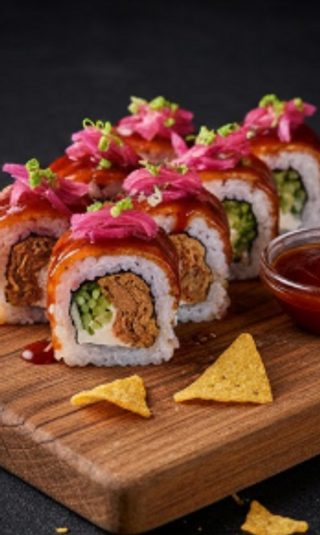 Roll de pulled pork (8 uds.)