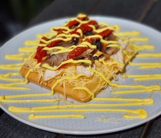 Вафля з куркою